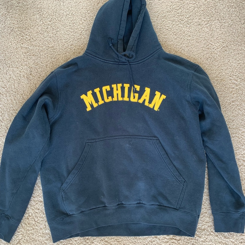 Michigan navy sweatshirt